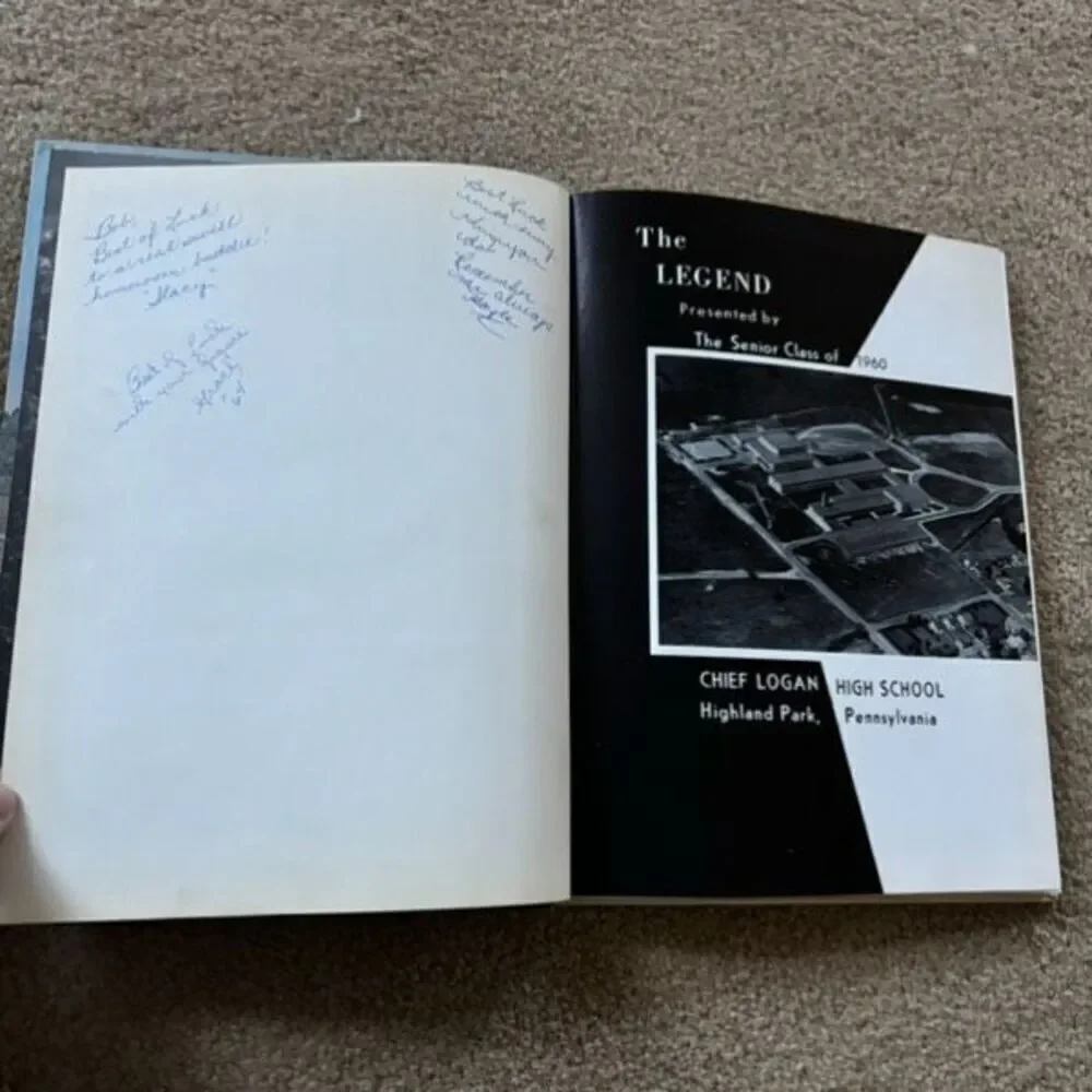 Chief Logan High School Highland Park PA The Legend 1960 Yearbook